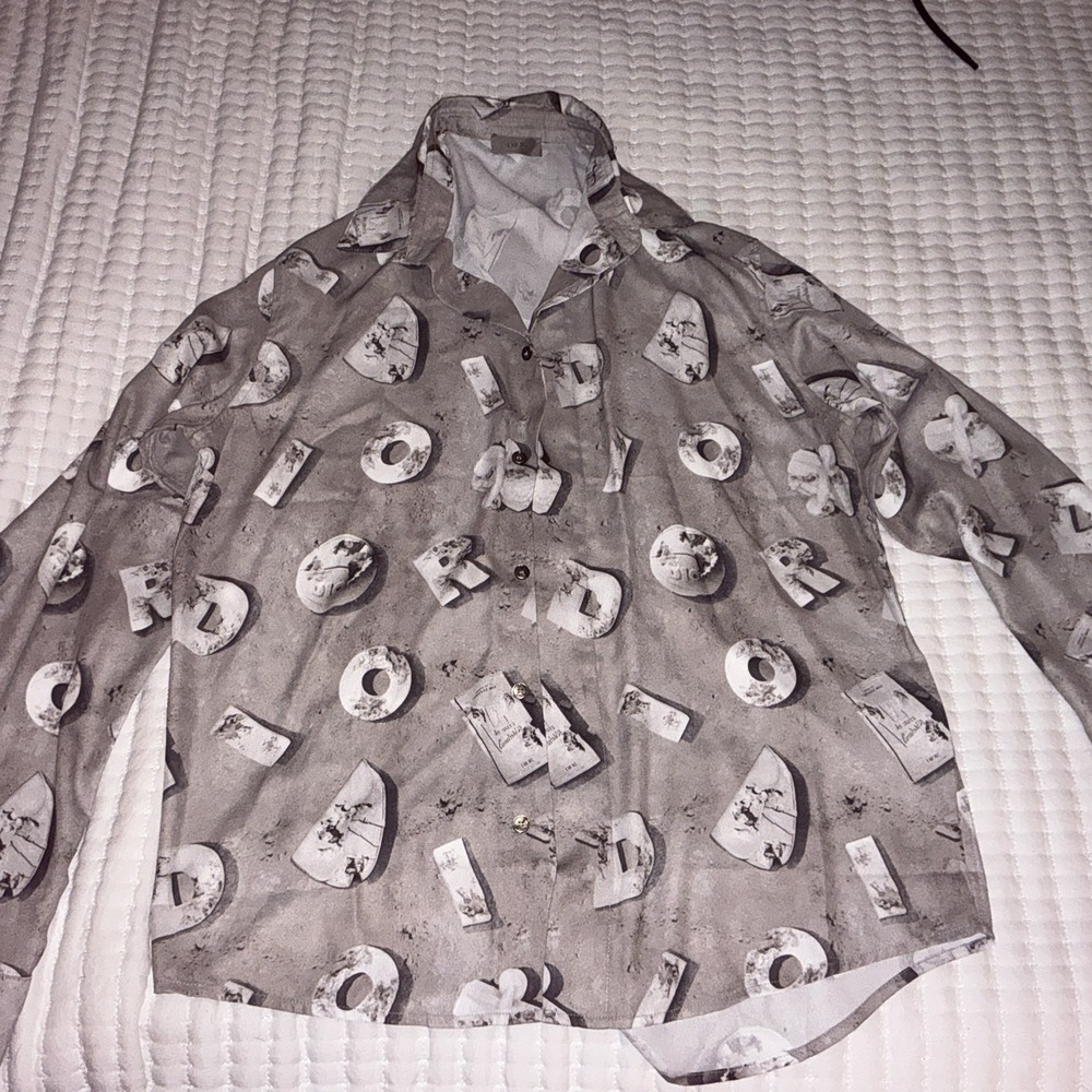 Dior Daniel Arsham Dress Shirt Size‎ 40